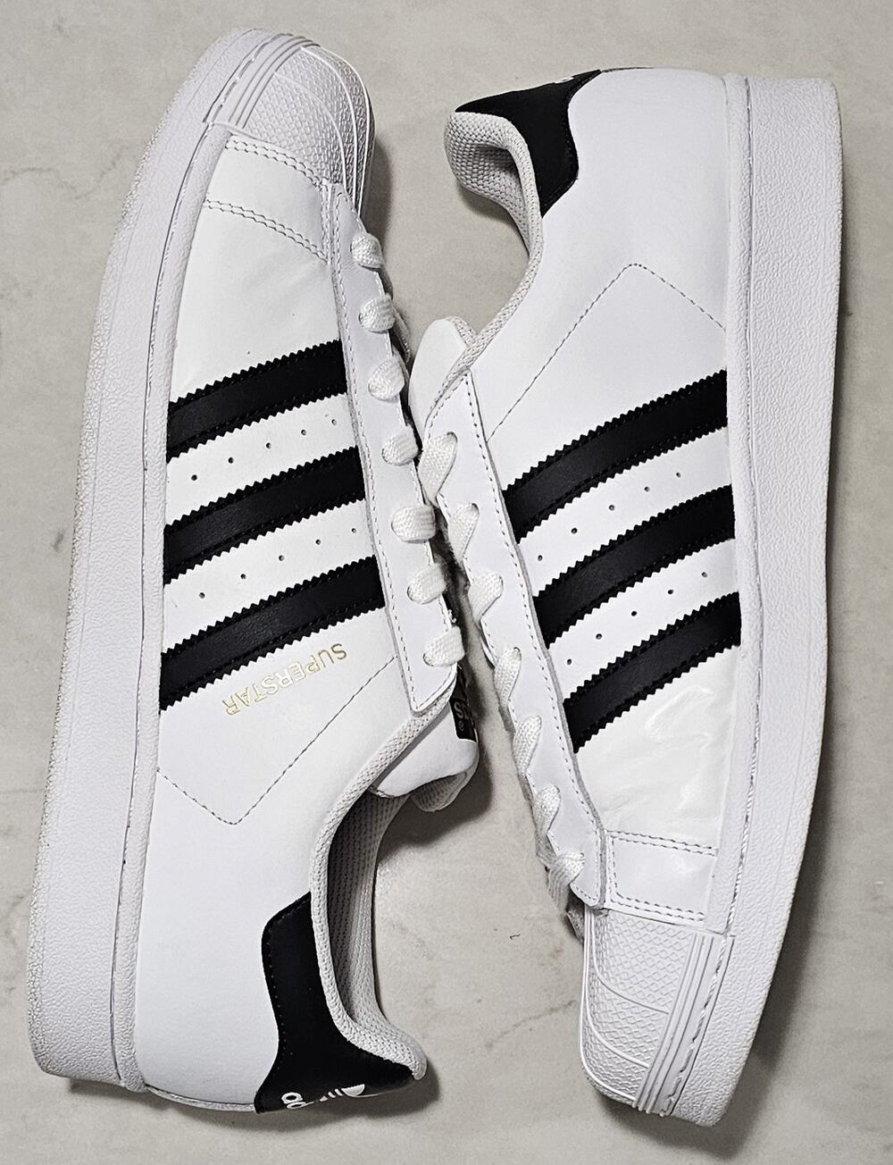 Adidas Superstar White Black C77153 Men's Size 11 Classic Shell Toe